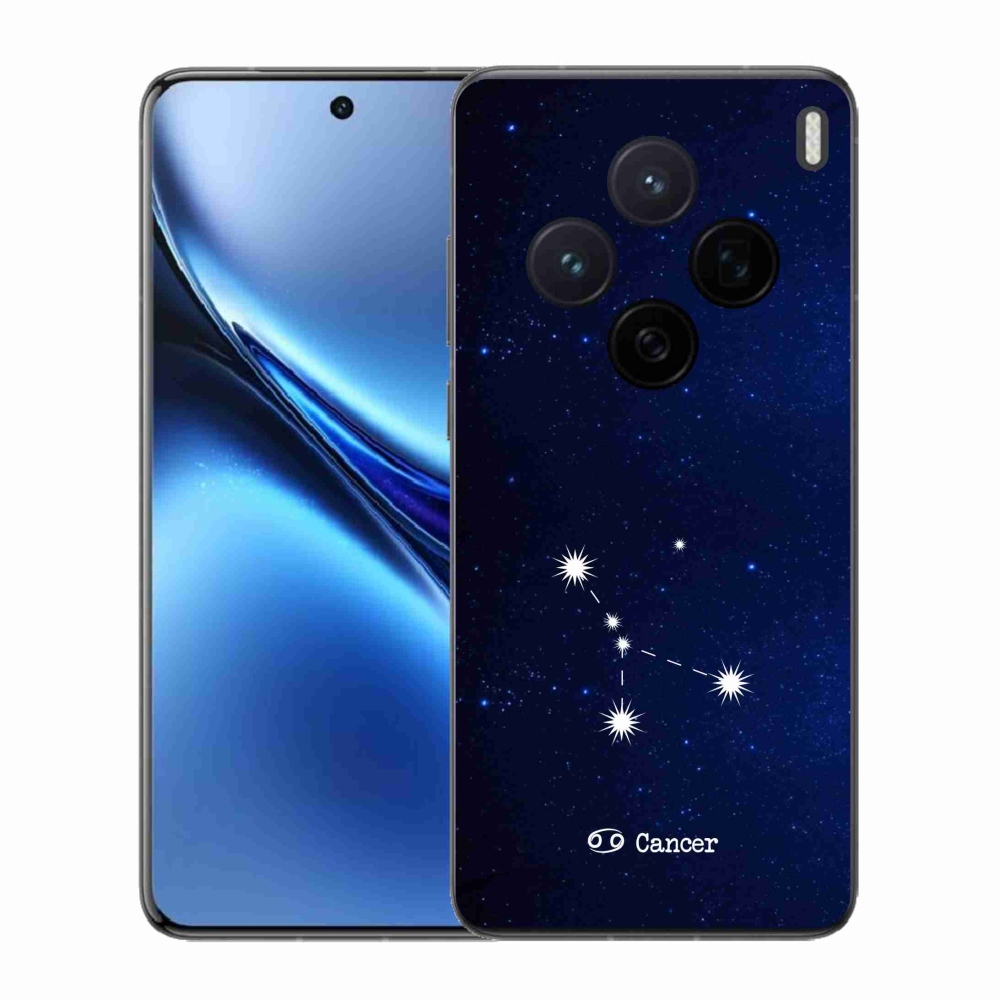 Zselés borítás mmCase a Vivo X200 5G-hez - konstelláció Rák