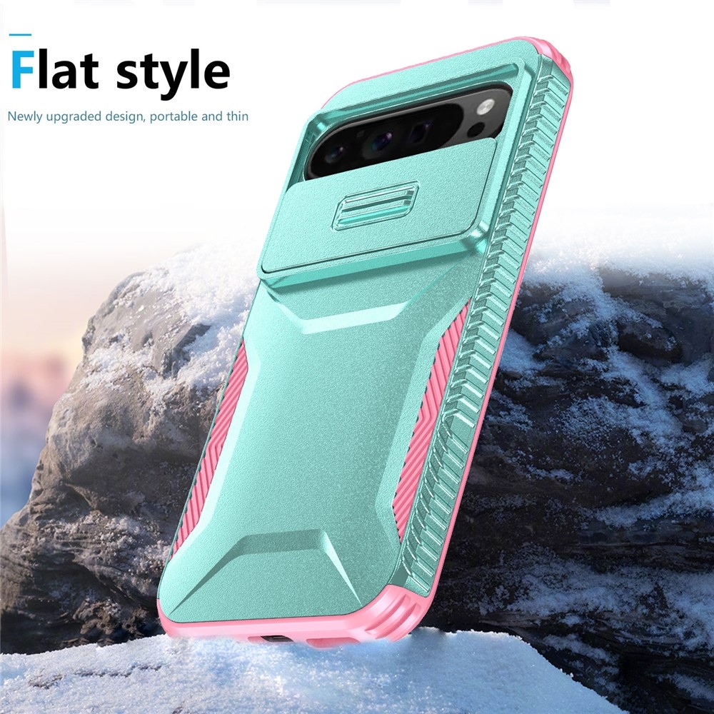 Fedél ellenálló borítás a Google Pixel 10 Pro XL-hez - teal/pink