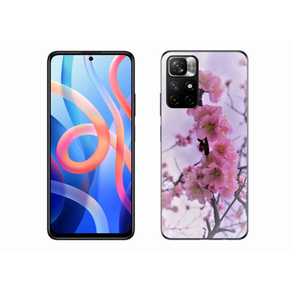 Gél borító mmCase a Xiaomi Redmi Note 11S 5G - virágok 7