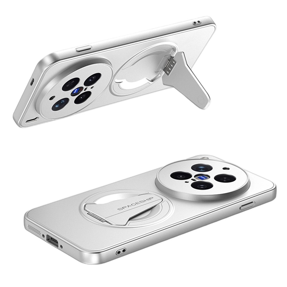 Rejtett, tartós burkolat MagSafe-val a Vivo X300 Pro-n - ezüst színű