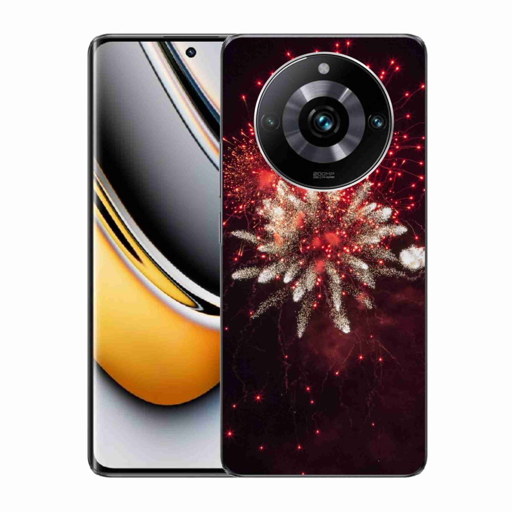 Gél borítás mmCase a Realme 11 Pro/11 Pro+ készülékhez - tűzijátékok