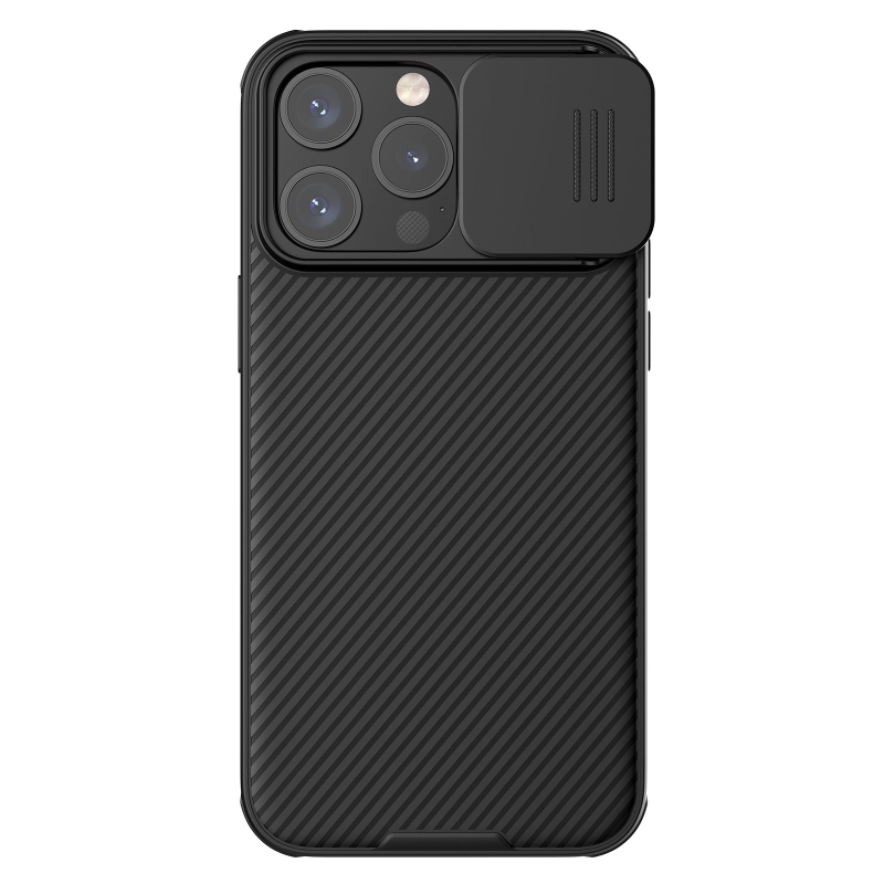 Nillkin CamShield PRO mágneses hátlap Apple iPhone 15 Pro készülékhez Fekete