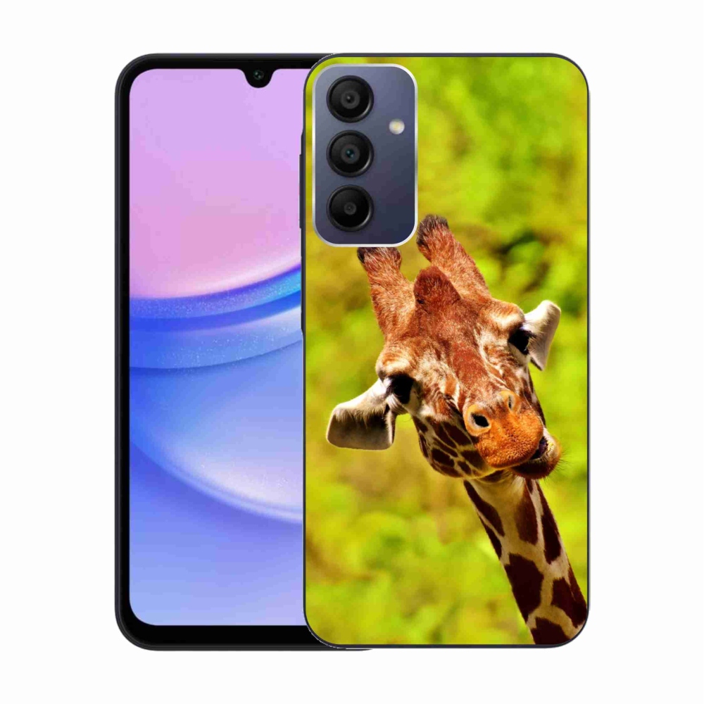 Zselés borítás mmCase Samsung Galaxy A15 4G/5G - zsiráf