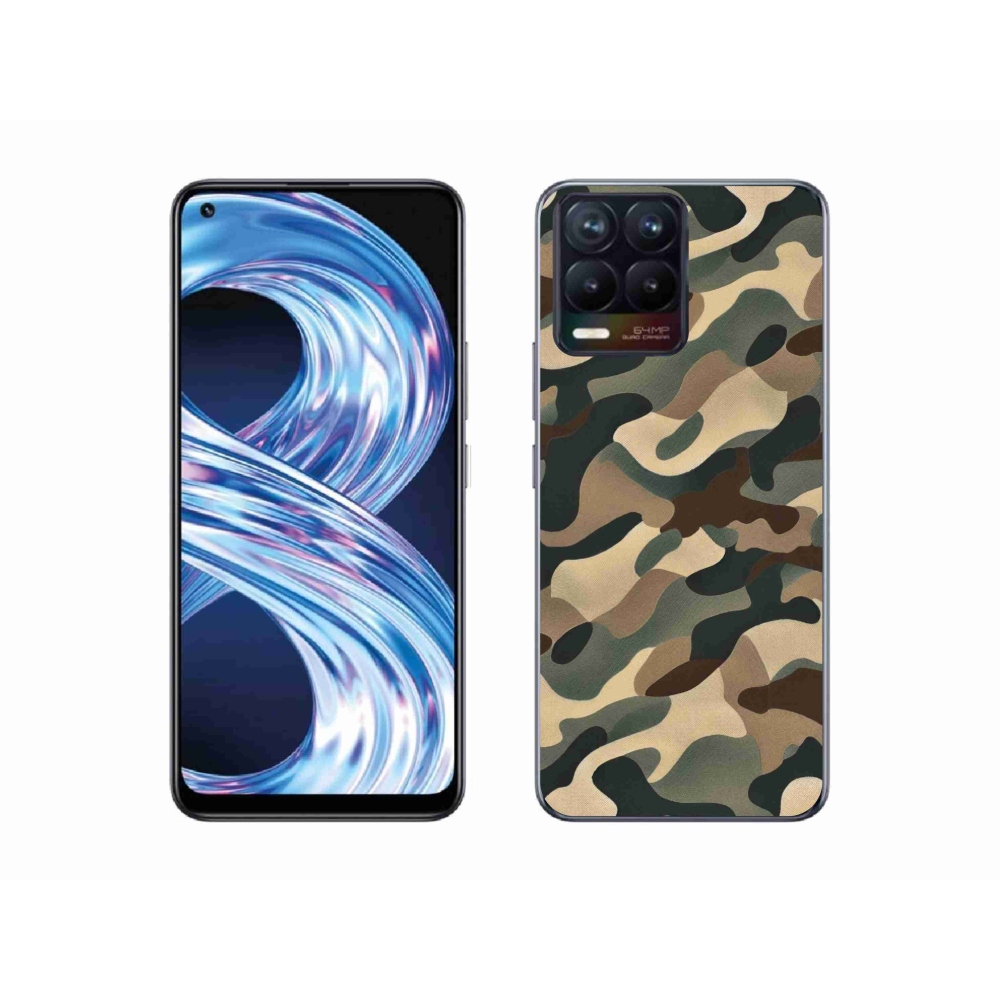 Gél borítás mmCase a Realme 8 Pro-hoz - álcázó minta 11