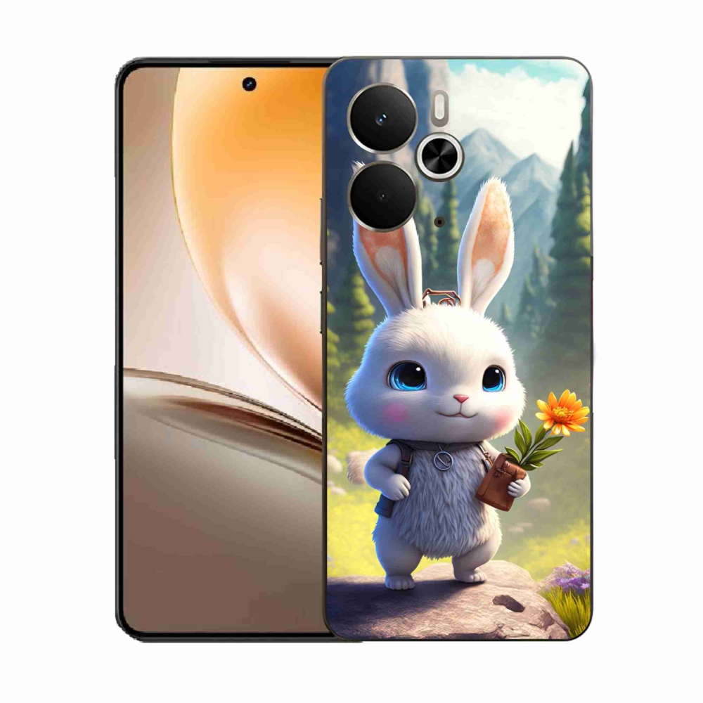 Gél borítás mmCase a Realme 14 5G készülékhez - aranyos nyuszi