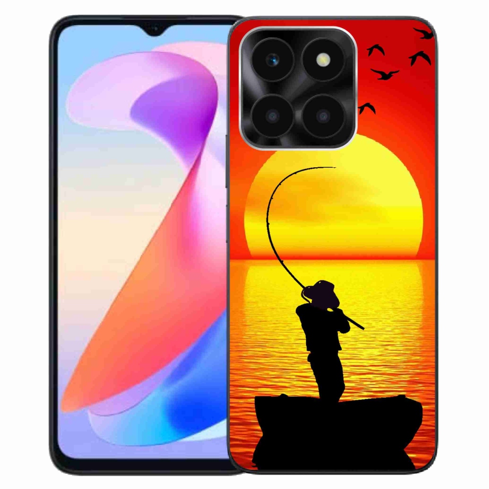 Zselés borítás mmCase a Honor X6a számára - horgászat