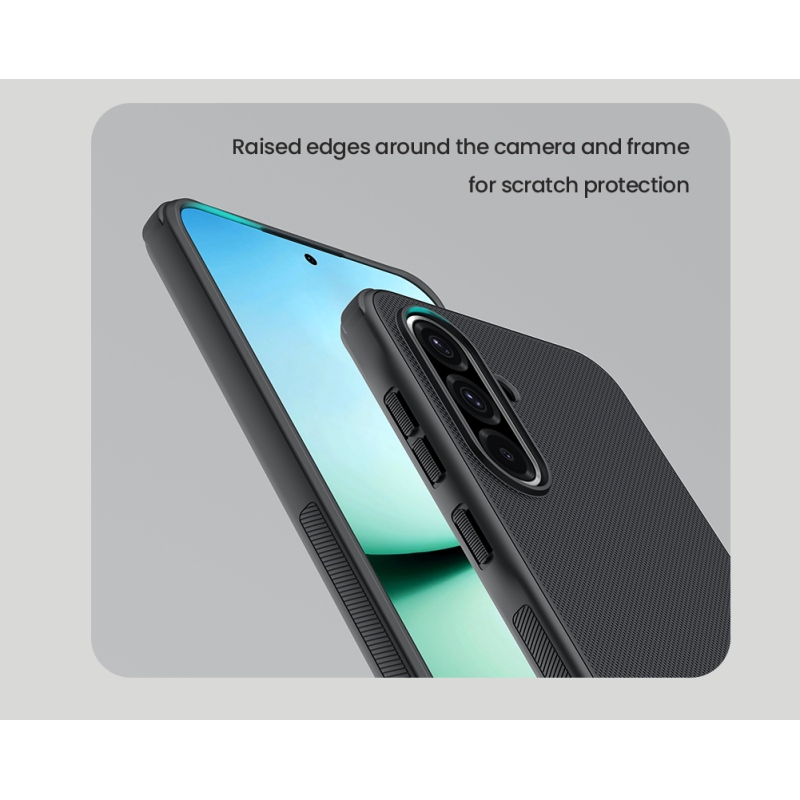 Nillkin Super Frosted PRO mágneses hátlap a Samsung Galaxy A36 5G fekete színű készülékhez