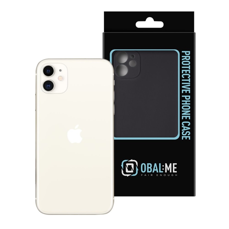COVER:ME matt TPU borítás Apple iPhone 11 fekete készülékhez