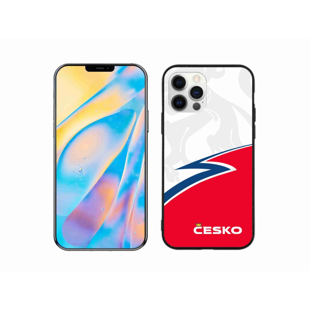 Zselés borítás mmCase iPhone 12 készülékhez - Csehország 1