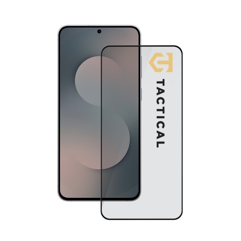 Taktikai üvegpajzs 5D üveg Samsung Galaxy S25 FE Fekete