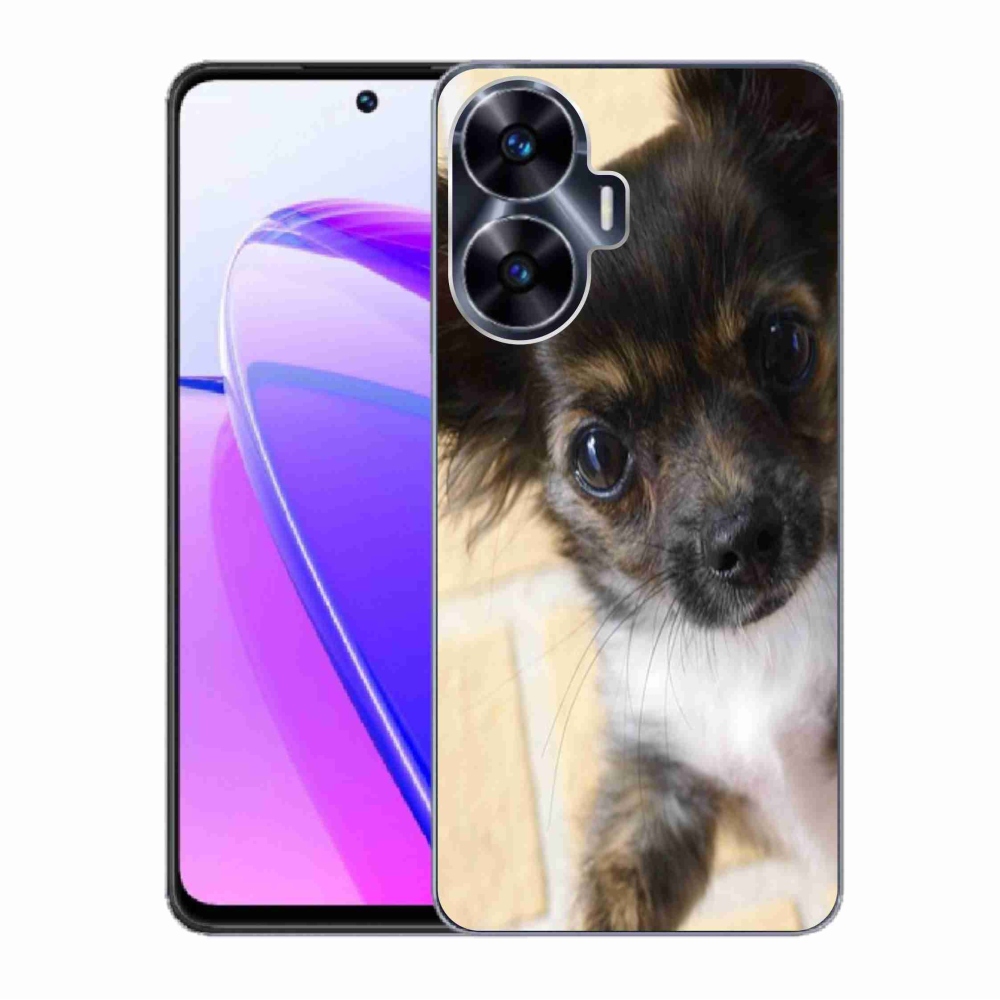 Gél tok mmCase a Realme C55 készülékhez - chihuahua 2