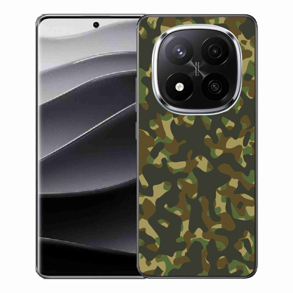 Zselés borítás mmCase a Xiaomi Redmi Note 14 Pro+ 5G számára - álcázó minta 1