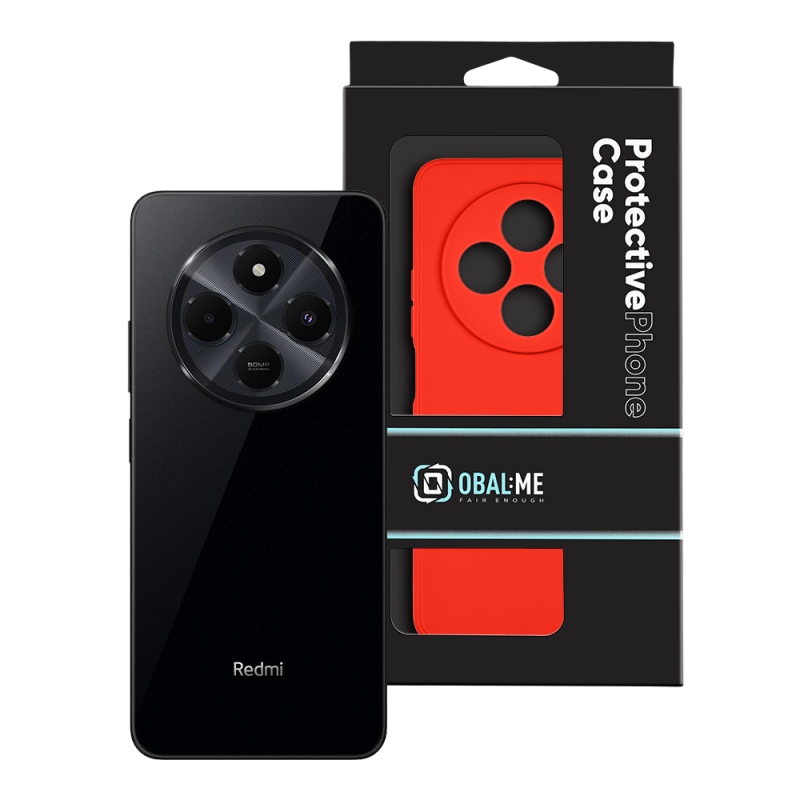BORÍTÓ:ME matt TPU borító a Xiaomi Redmi 14C 4G/Poco C75 piroshoz