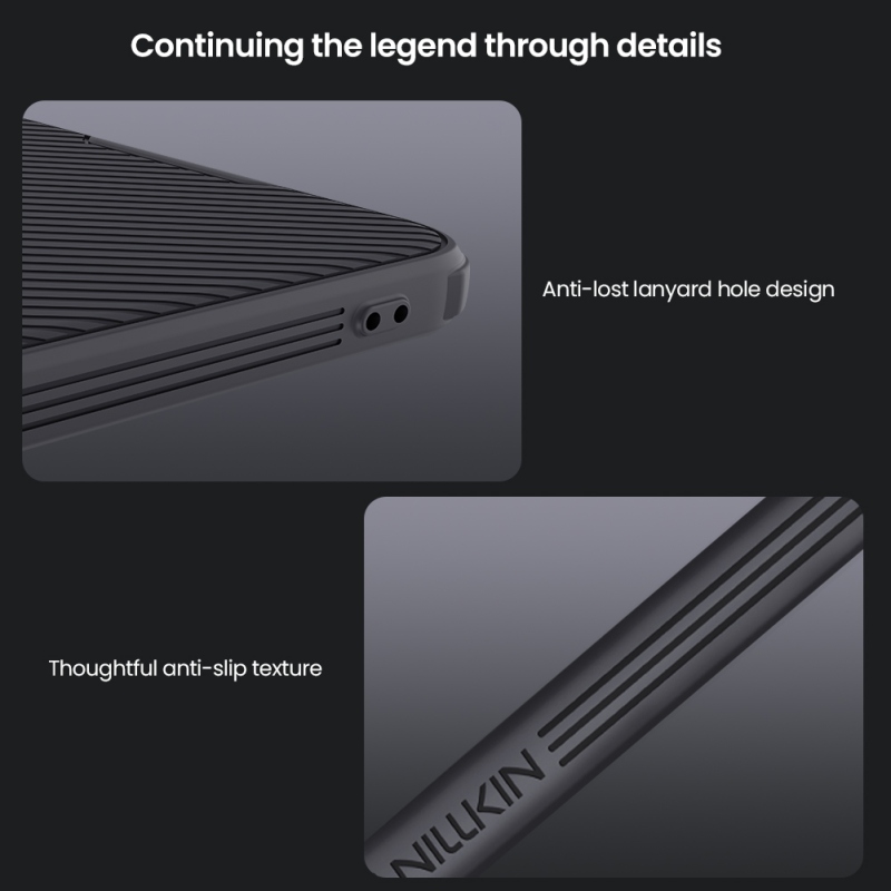 Nillkin CamShield PRO mágneses hátlap Samsung Galaxy S25 Fekete