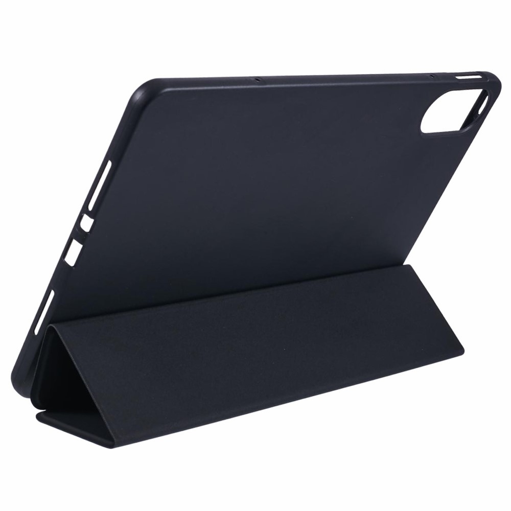 Összecsukható intelligens záró tok Xiaomi Redmi Pad Pro 4G/5G tablethez - fekete