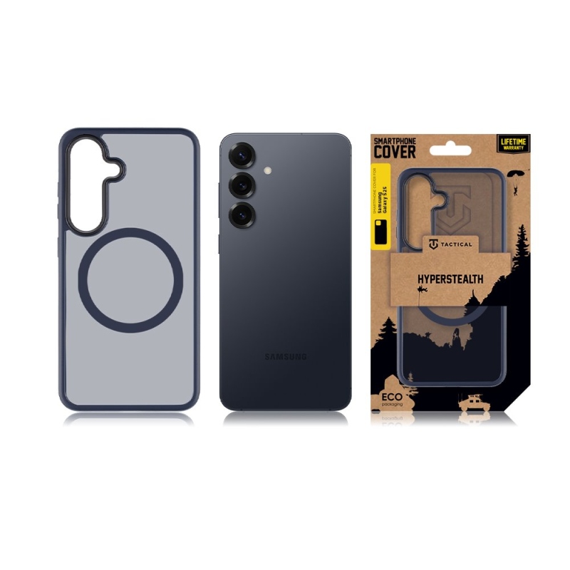 Tactical MagForce Hyperstealth Cover for Samsung Galaxy S25 mélykék borító