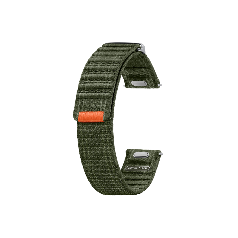 ET-SVL30SKE Samsung Galaxy Watch 4/5/6/7 textil szíj 20mm S/M zöld