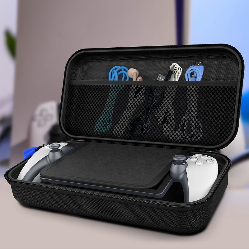 iPega P5P09A utazótáska Playstation Portal távoli lejátszóhoz Fekete