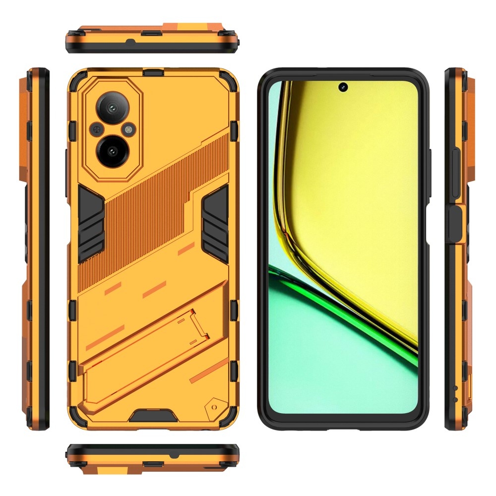 Armory tartós mobil védőhuzat Realme C67 - narancssárga