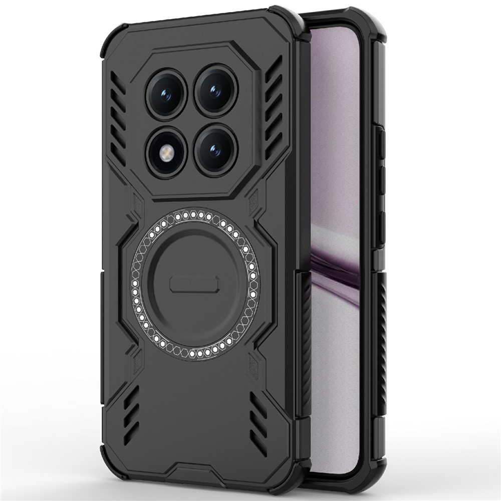 Üreges, tartós borítás MagSafe-vel a Xiaomi Redmi Note 15 Pro+ 5G-re - fekete