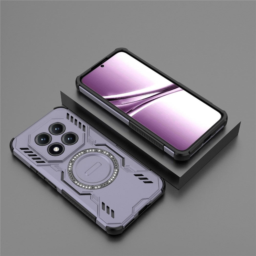 Üreges, tartós borítás MagSafe-vel a Xiaomi Redmi Note 15 Pro+ 5G-re - lila