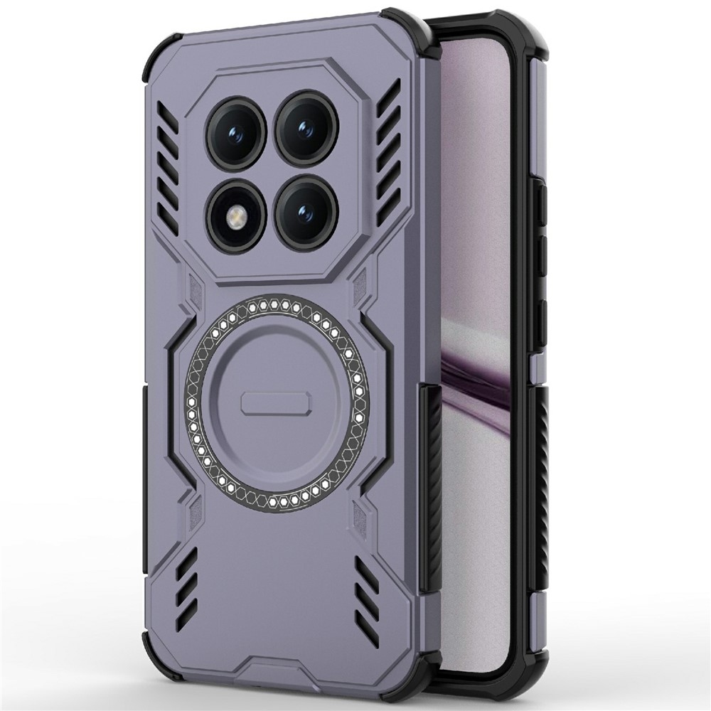 Üreges, tartós borítás MagSafe-vel a Xiaomi Redmi Note 15 Pro+ 5G-re - lila