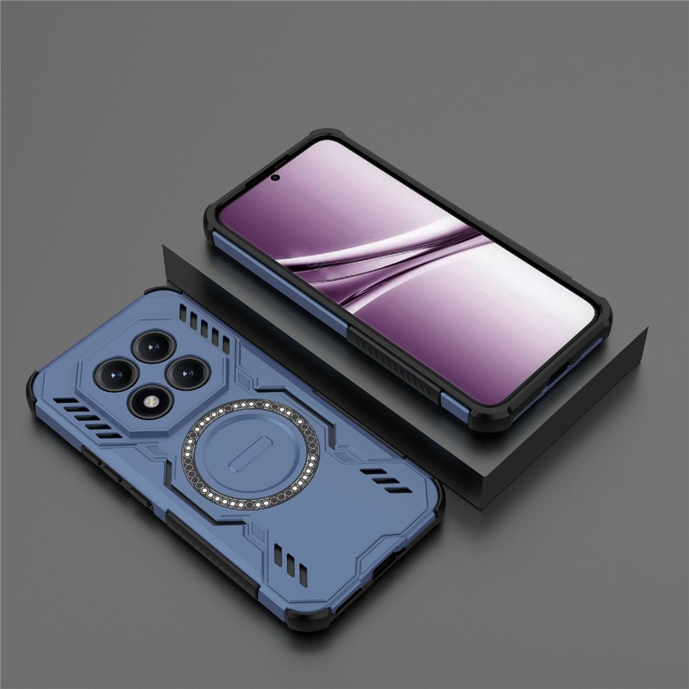 Üreges tartós védőburkolat MagSafe-vel Xiaomi Redmi Note 15 Pro+ 5G - kék