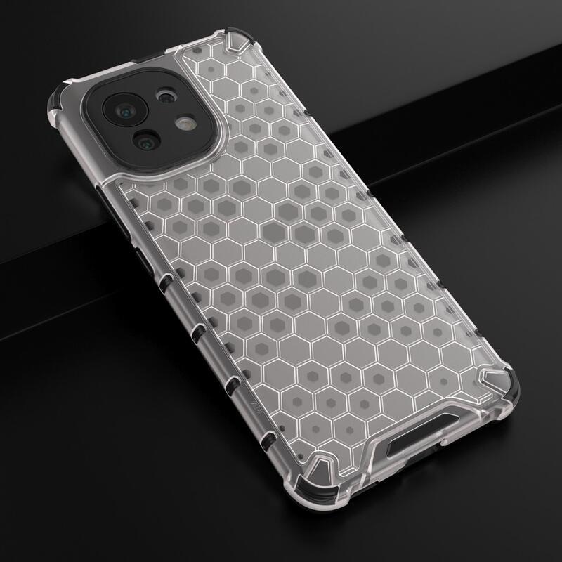 Méz tartós hibrid borítás a Xiaomi Mi 11-hez - szürke