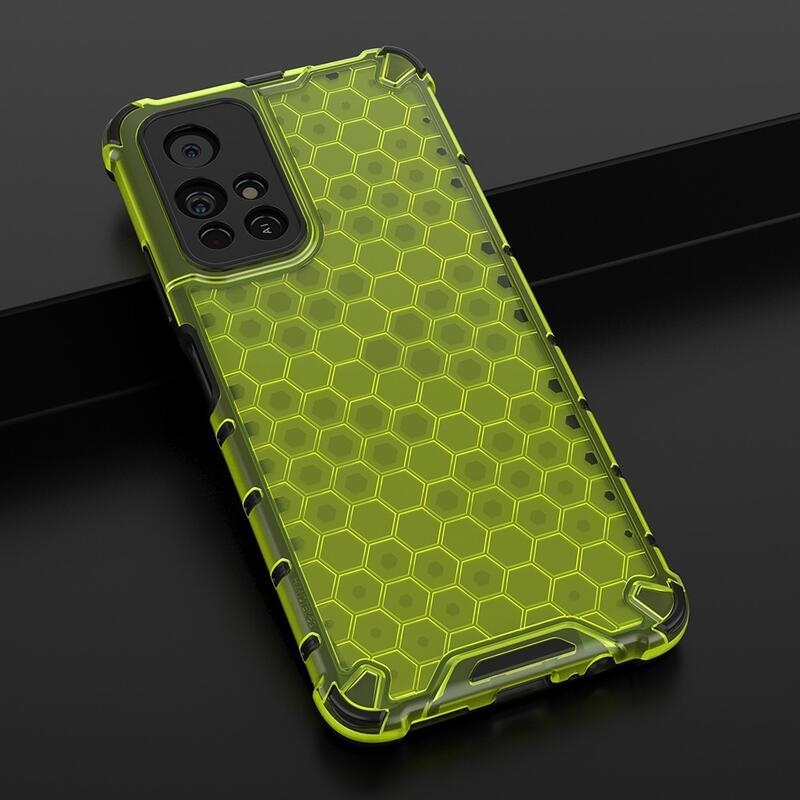Méz tartós hibrid borítás Xiaomi Poco M4 Pro 5G/Redmi Note 11S 5G - zöld