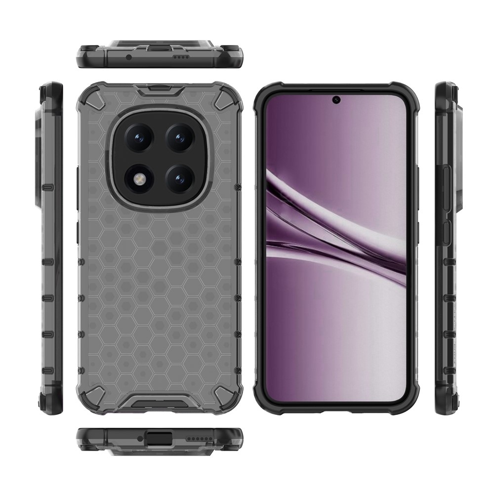 Mézédes tartós borítás Xiaomi Redmi Note 15 Pro+ 5G-hez - fekete