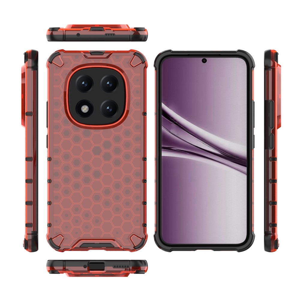 Mézédes tartós borítás Xiaomi Redmi Note 15 Pro+ 5G-hez - piros