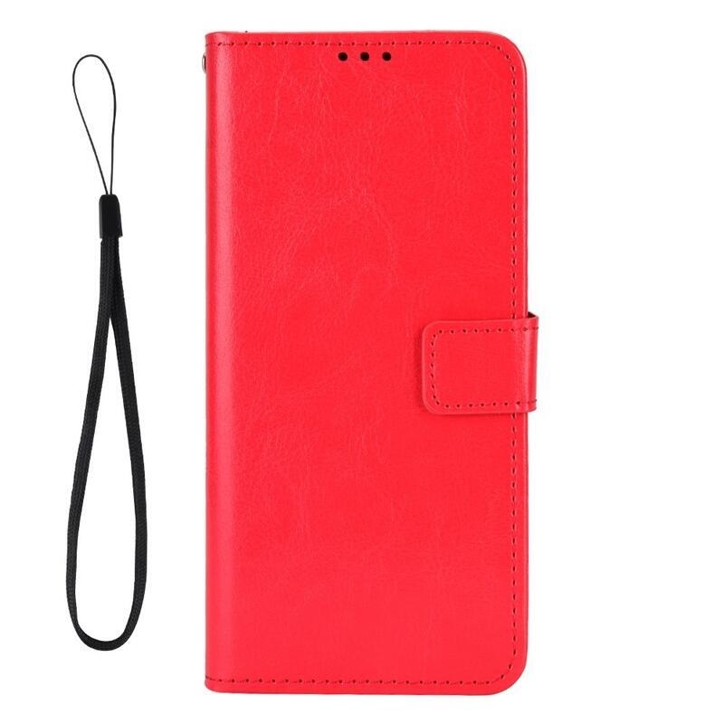Lókönyv tok a Xiaomi Redmi Note 12 Pro 5G/Poco X5 Pro 5G számára - piros