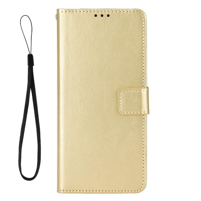 Lókönyv tok a Xiaomi Redmi Note 12 Pro 5G/Poco X5 Pro 5G számára - arany színben