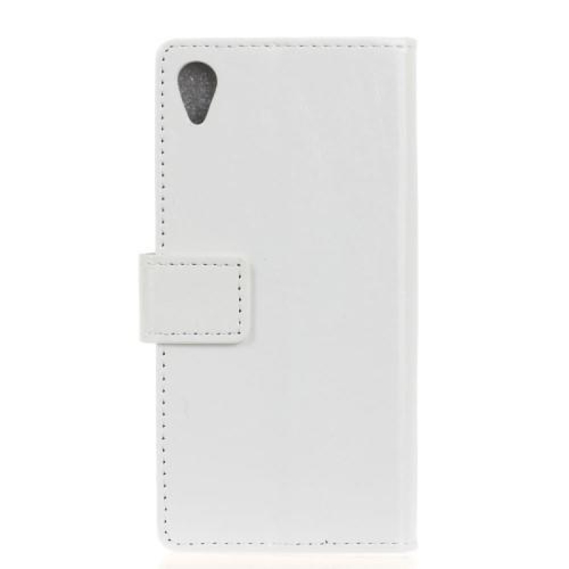 Ló PU bőr tok Sony Xperia X-hez - fehér
