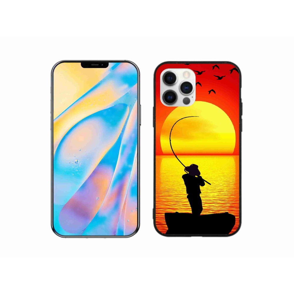 Zselés borítás mmCase iPhone 12 készülékhez - horgászat