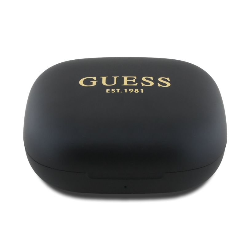Guess Satin Classic Logo OWS vezeték nélküli fejhallgató fekete