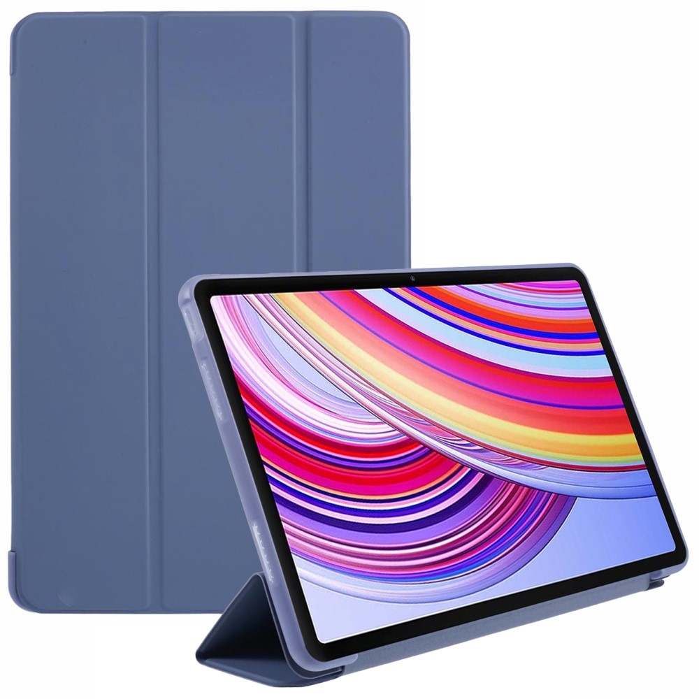 Összecsukható intelligens záró tok Xiaomi Redmi Pad Pro 4G/5G tablethez - lila