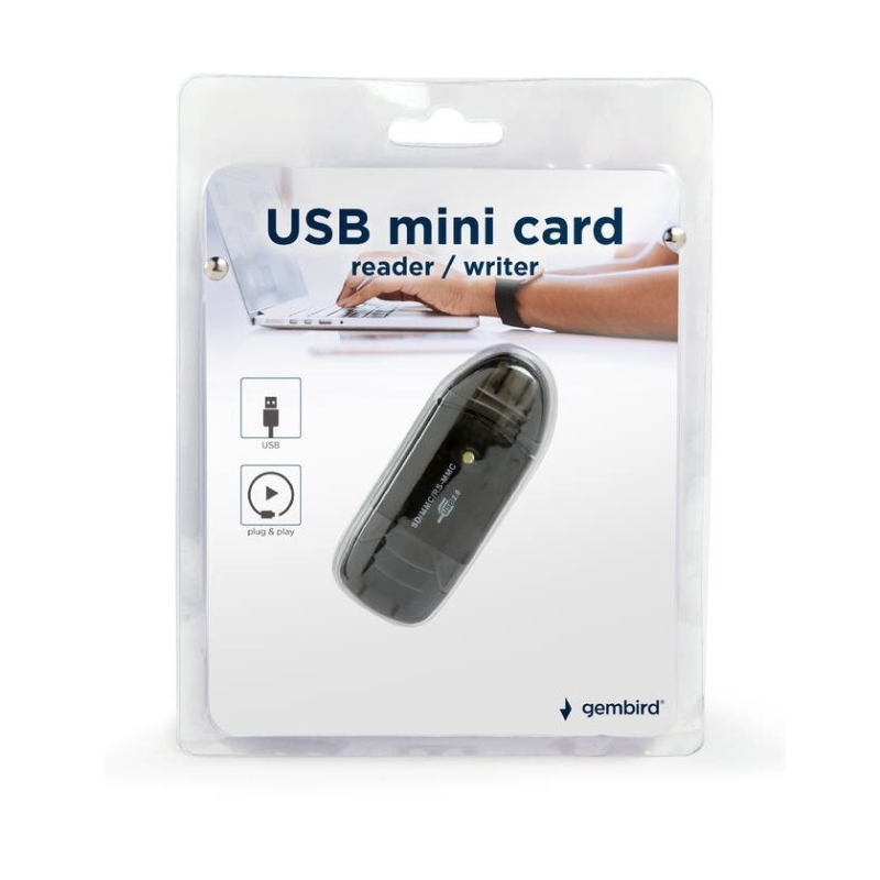 Gembird All in 1 USB SD/MMC/RS-MMC kártyaolvasó