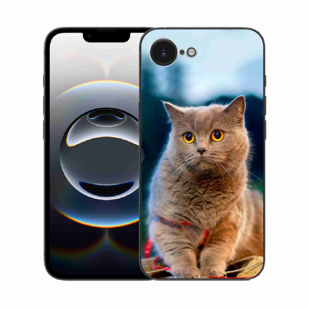Gél borítás mmCase iPhone 16e készülékhez - Brit kék 2
