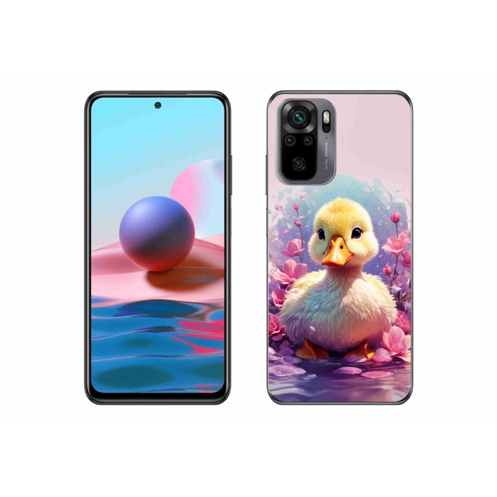 Gél borítás mmCase a Xiaomi Poco M5s készülékhez - kacsa