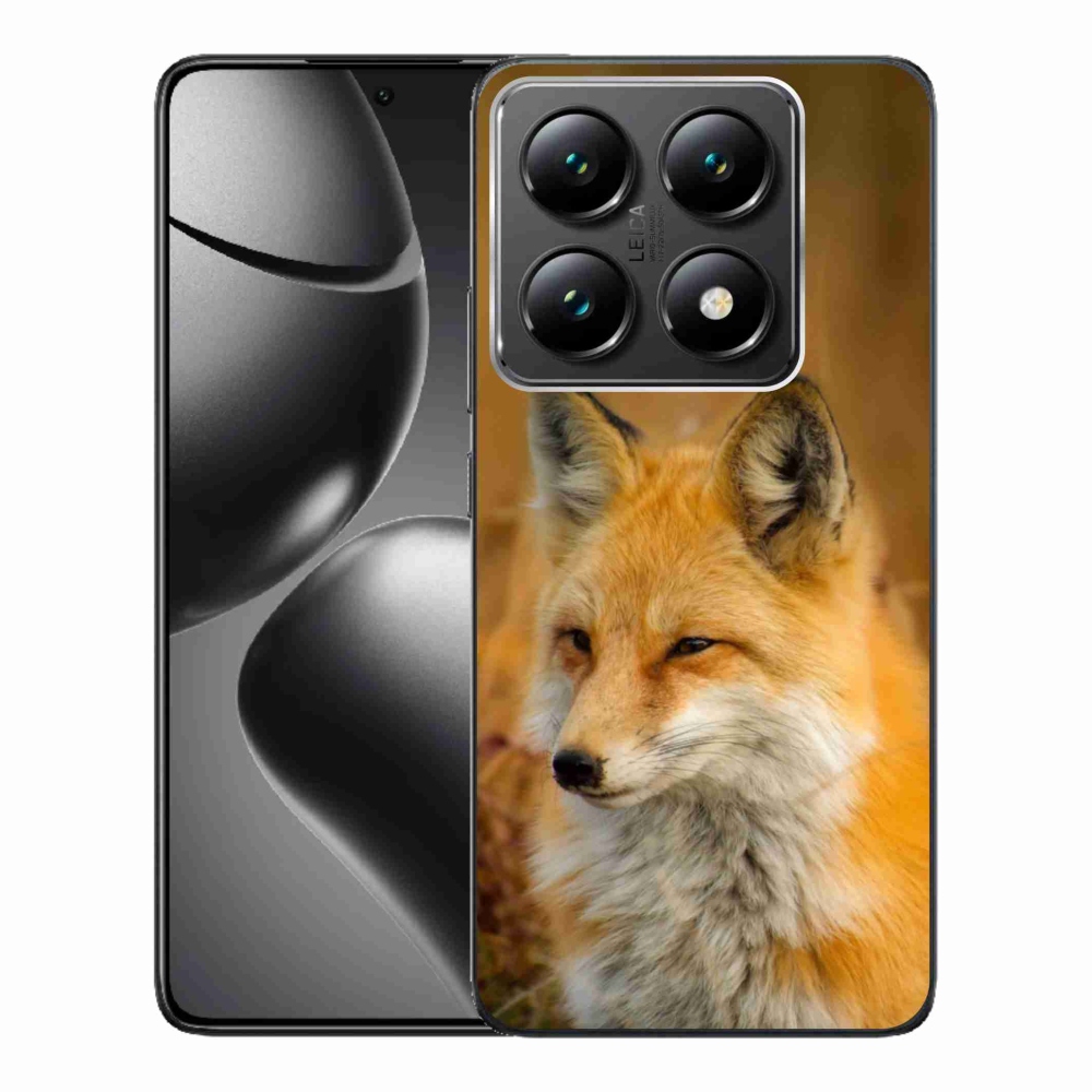 Gél borítás mmCase a Xiaomi 14T Pro számára - fox