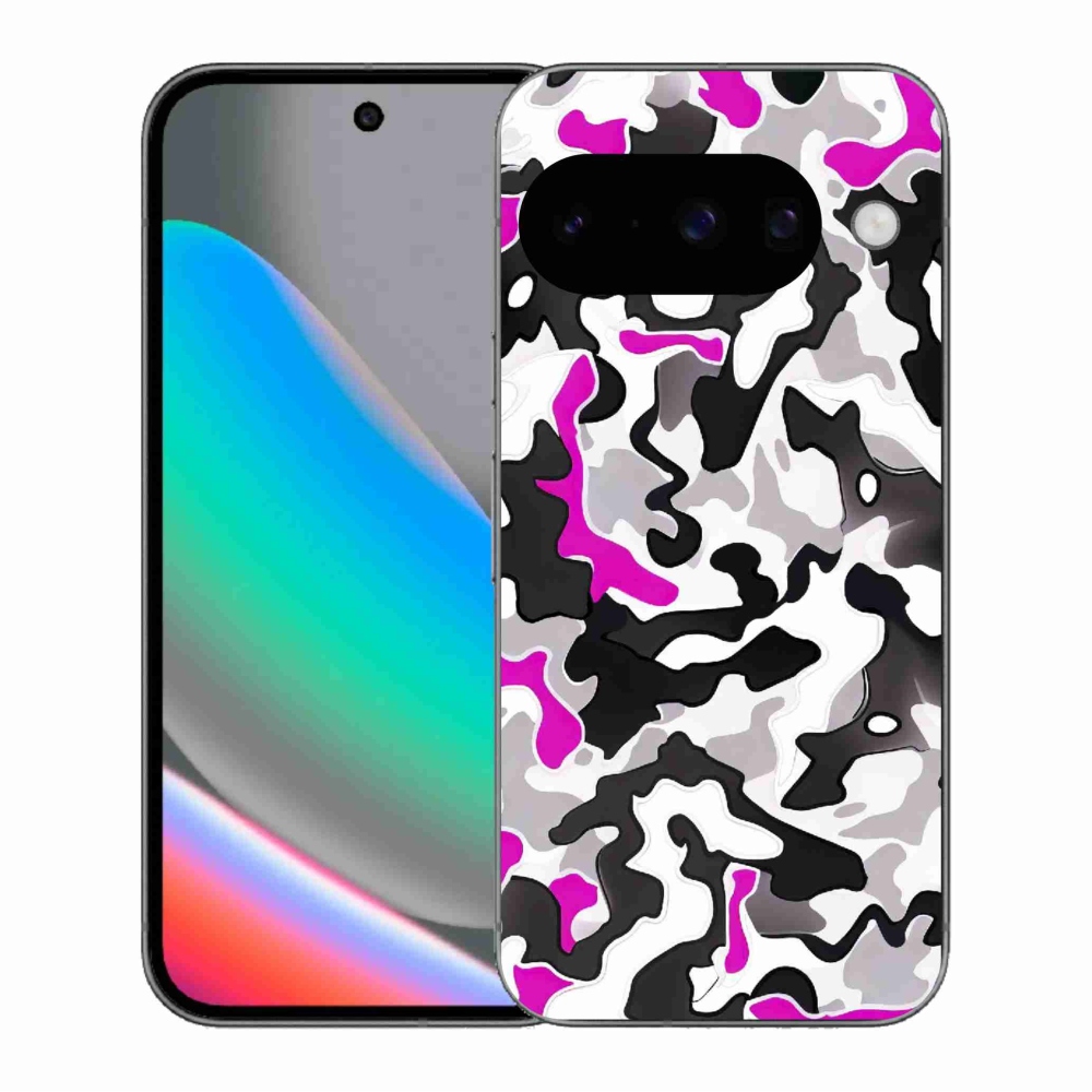 Zselés borítás mmCase a Google Pixel 10 számára - álcázó minta 5