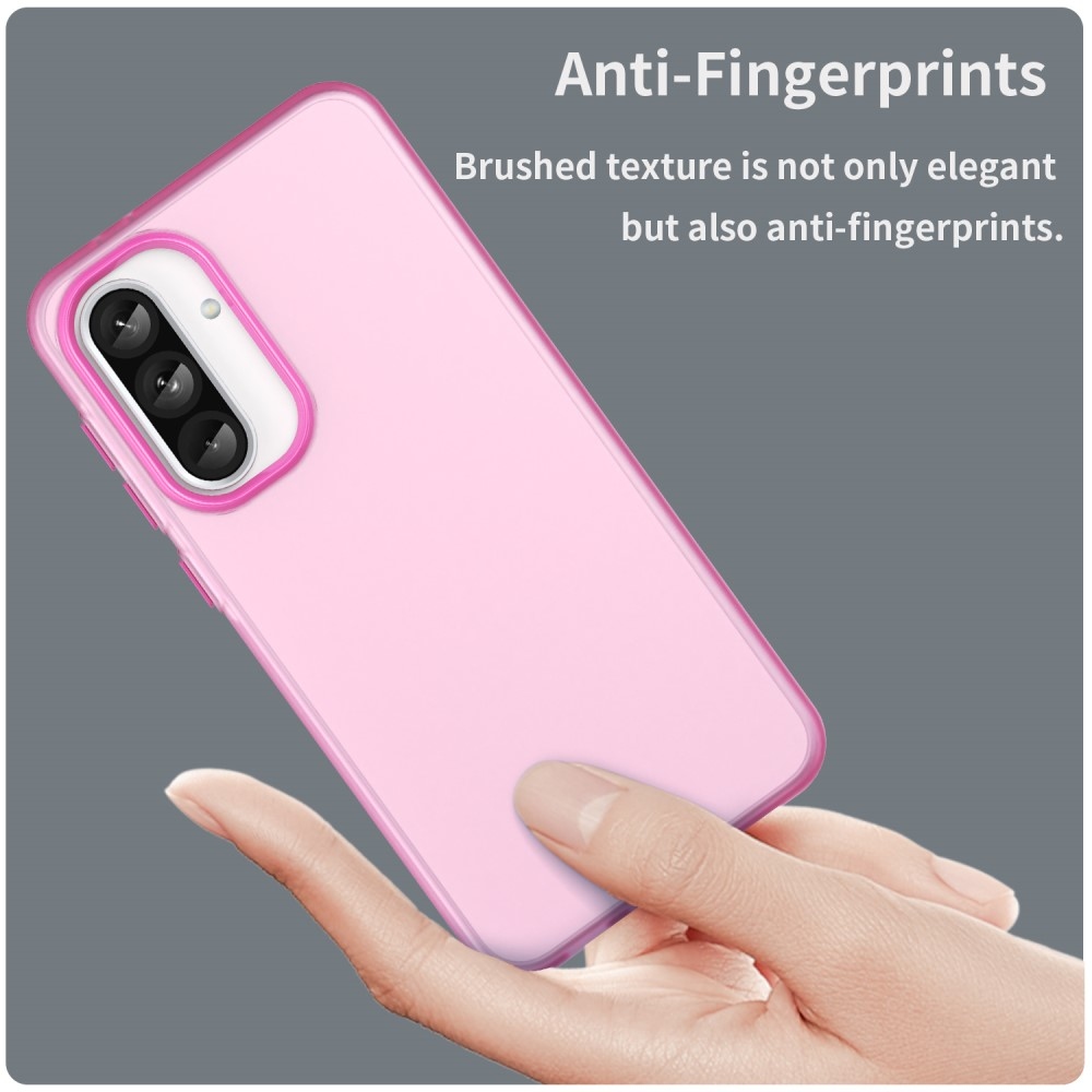Candys matt zselés tok Samsung Galaxy A36 5G/A56 5G - rózsaszínű