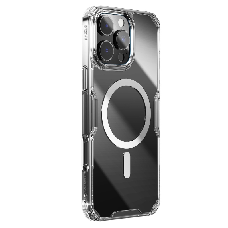 Nillkin Nature TPU PRO mágneses borítás Apple iPhone 16 Pro Max készülékhez Átlátszó