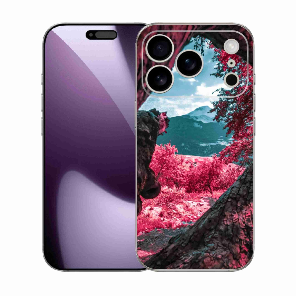 Zselés borítás mmCase iPhone 17 Pro készülékhez - hegyi kilátás