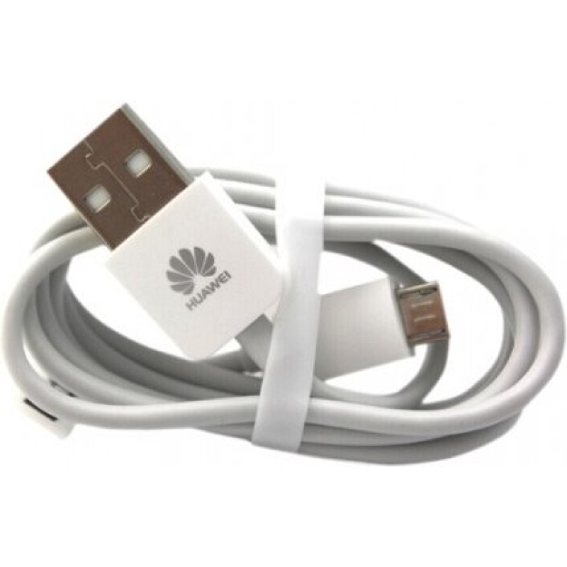 Huawei microUSB adatkábel fehér (ömlesztett)