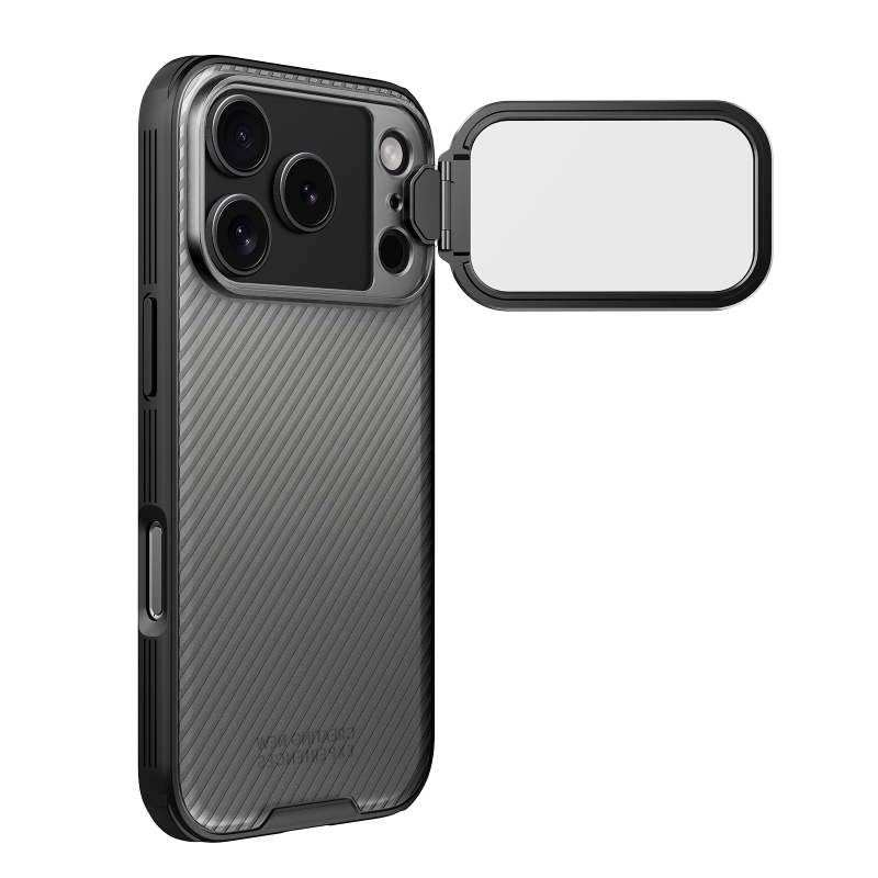 Nillkin CamShield támasz hátsó borító Apple iPhone 17 Pro átlátszó fekete