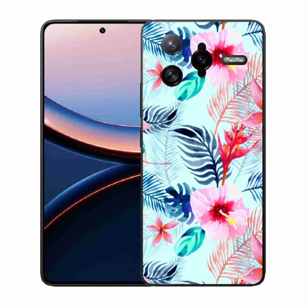 Gél borítás mmCase a Xiaomi Poco F7 Ultra számára - virágok