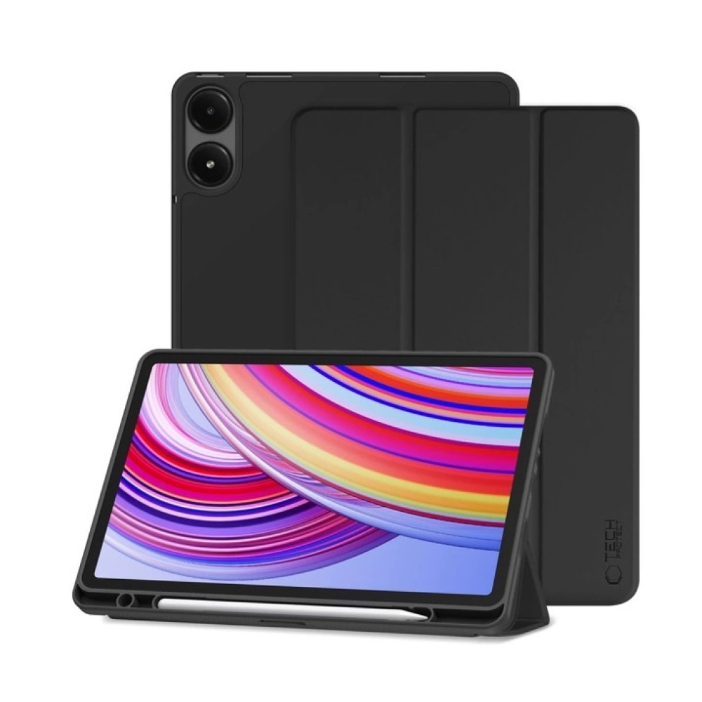 Tech intelligens záró tok Xiaomi Redmi Pad Pro 4G/5G-hez - fekete