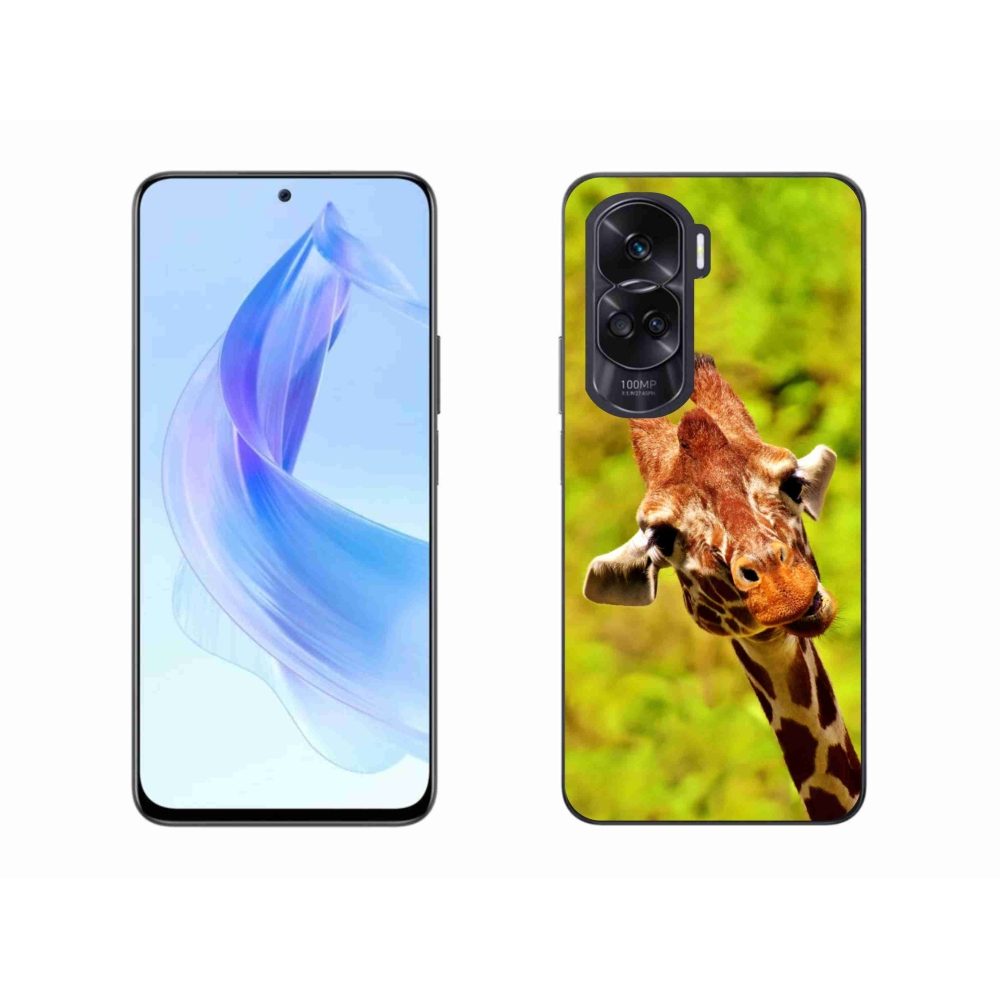 Zselés borítás mmCase a Honor 90 Lite készülékhez - zsiráf